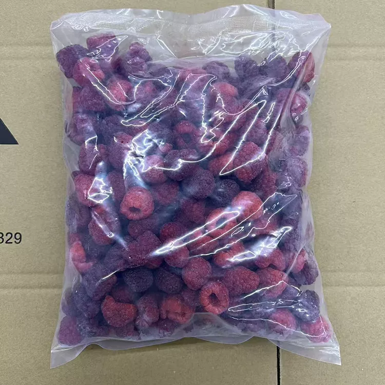 Premium IQF Whole Frozen Red Raspberry